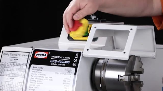 Универсальный токарный станок PROMA SPB 400/400 смотреть онлайн