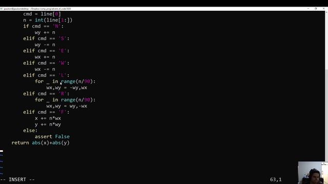 Advent of Code 2020 - Day 12 смотреть онлайн