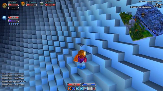 Cube World Pre-Update With Friends Ep. 45 - Yeti In The Mist