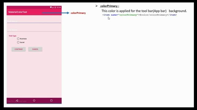 Android Material Design - 06 - Understand Material Color Palette смотреть онлайн