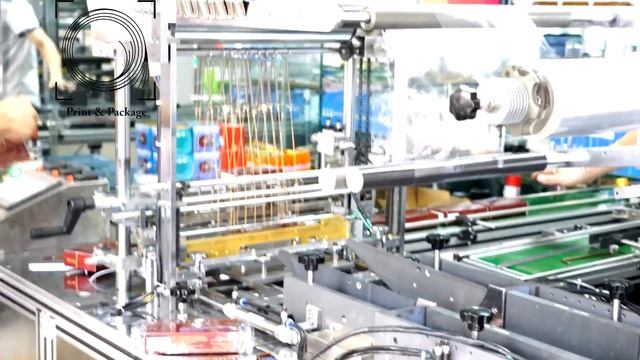 Тестирование целлофанатора перед отгрузкой на заводе в Китае смотреть онлайн