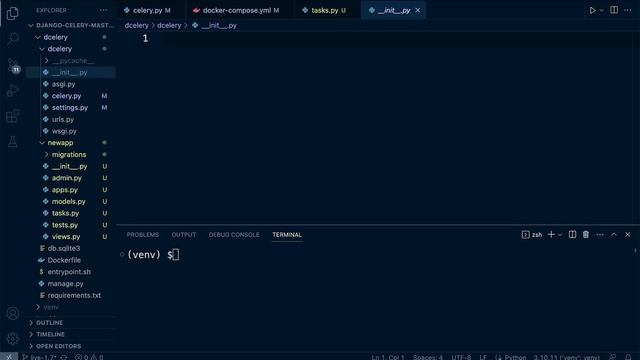 Python Django Celery Course: Initiating a Celery Task смотреть онлайн