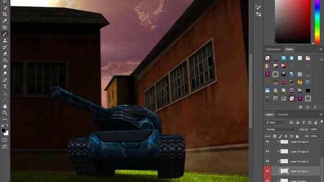 Speed Art (#Photoshop) | Tanki Online #9