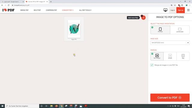 How to convert JPG to PDF (free, online) in 1 MINUTE (HD 2020) смотреть онлайн
