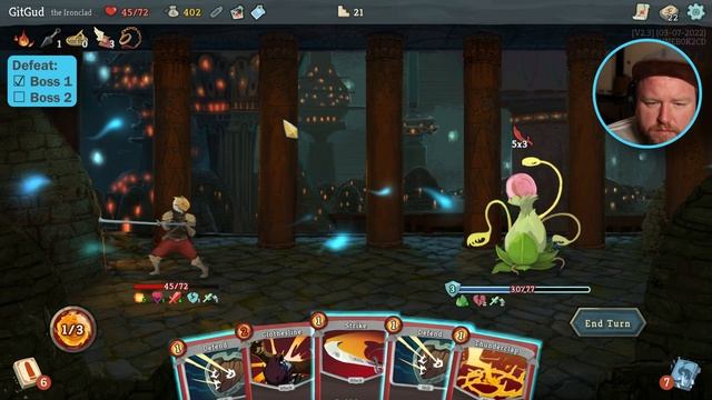 Double Headbutt Engine - Git Gud at Slay the Spire - Episode #002 смотреть онлайн