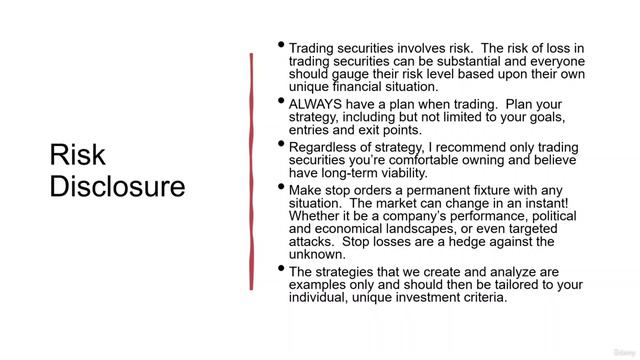 002 Course Outline and Risk Disclosure смотреть онлайн