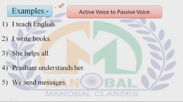 PASSIVE VOICE COMPLETE CONCEPTS ( SIMPLE PRESENT TENSE PASSIVE VOICE ) смотреть онлайн