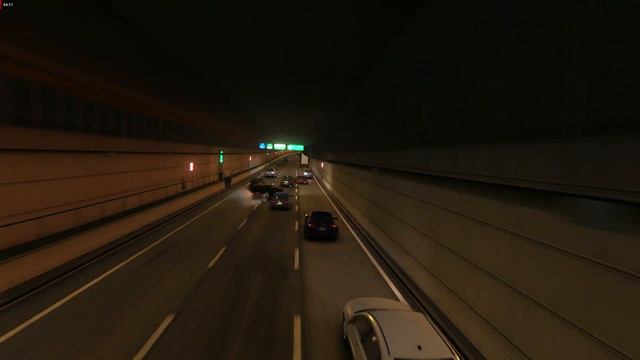 Assetto Corsa x Wangan MIDNIGHT／Highway Racing / Evening / Long Chase View／Honda Civic Type-R 2023 смотреть онлайн