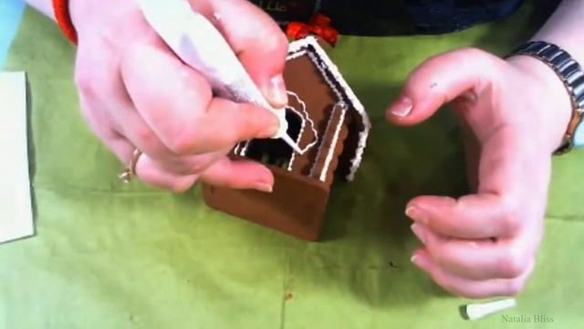 Наталья Блисс Мастер класс Пряничный домик своими руками смотреть онлайн