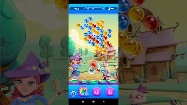 Bubble Witch 2 Saga Gameplay Walkthrough смотреть онлайн