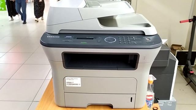 Тест МФУ Samsung SCX-4824fn смотреть онлайн