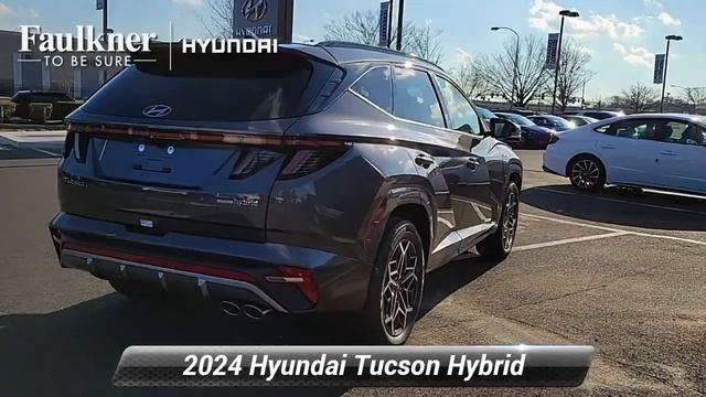 New 2024 Hyundai Tucson Hybrid N Line, Philadelphia, PA RU165968 смотреть онлайн