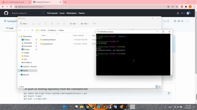 #1 Hướng dẫn upload source code lên Github | How to upload code to Github | #phamluanpy смотреть онлайн