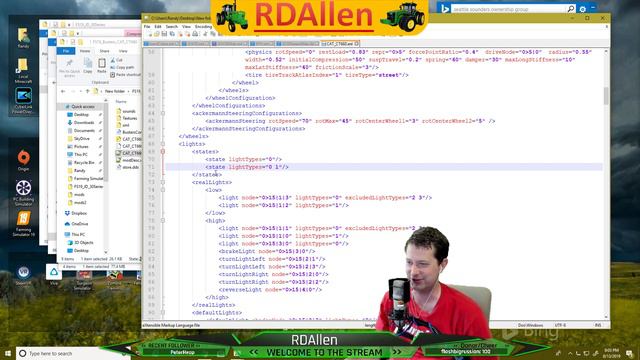 Modding, Lights and Materials Farming Simulator 19 RDAllen 08 13 2019 смотреть онлайн