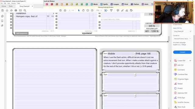 Highlight: Rodrick D&D | Rebuilding a Character sheet смотреть онлайн