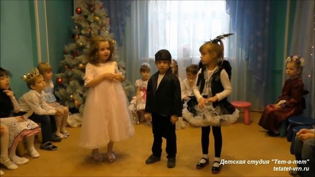 Снежная королева, мюзикл, детская студия "Тет-А-Тет", Воронеж смотреть онлайн