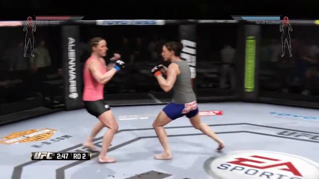 Sara McMann vs Sarah Kaufman UFC fight смотреть онлайн