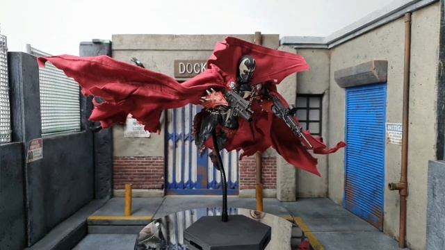 McFarlane Spawn with Max Bird Custom Cape Video Review смотреть онлайн