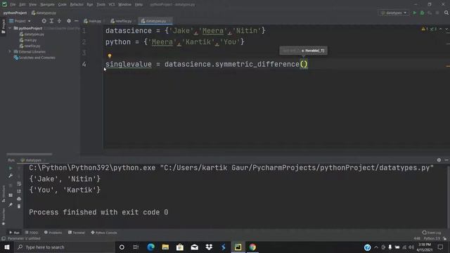 Sets operation in python | python series #11 | 2021 смотреть онлайн