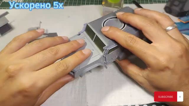 Тайфун ВДВ 1_35 3 Часть Окончание сборки. Скоро покраска #сборныемодели #scalemodels #тайфунвдв