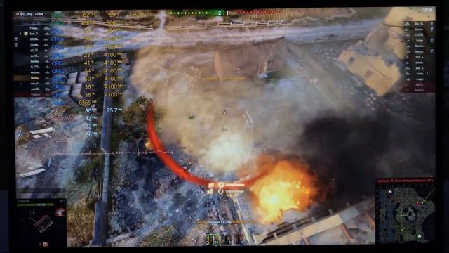 World Of Tanks 1080p Benchmark - Ryzen 7 4700U + AMD Radeon Graphics (Vega 7) - Lenovo IdeaPad 5 14