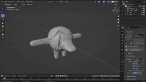 ТУТОР как привязать и поставить скелет в блендере.