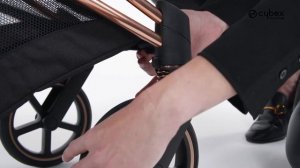 Cybex e-Priam - премиальная детская коляска с электроприводом