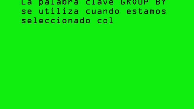Ejemplo de como usar Group by en SQL ACCESS смотреть онлайн
