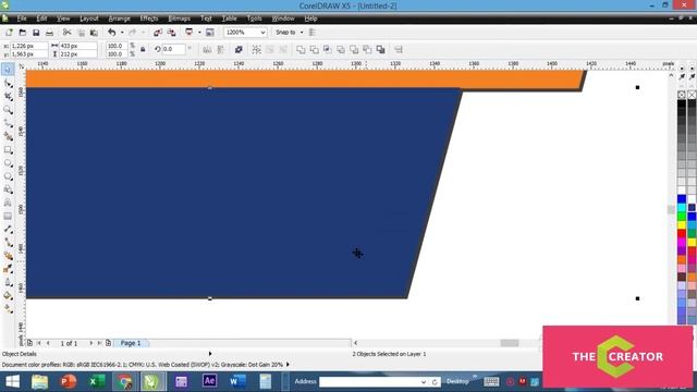 HOW TO MAKE ATTRACTIVE DESIGN | COREL DRAW | PHOTOSHOP смотреть онлайн