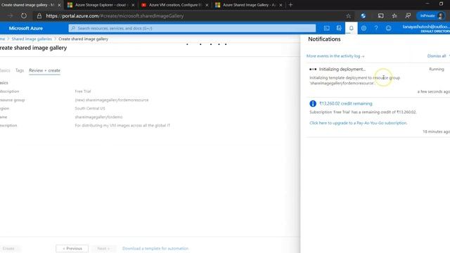 Azure VM - Shared image gallery - Capture VM image add it to shared image gallery - Part 6 смотреть онлайн
