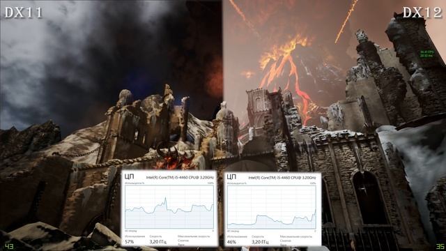 DirectX 12 vs DirectX 11 - сводный тест в Elemental Demo UE4 - GTX950 смотреть онлайн