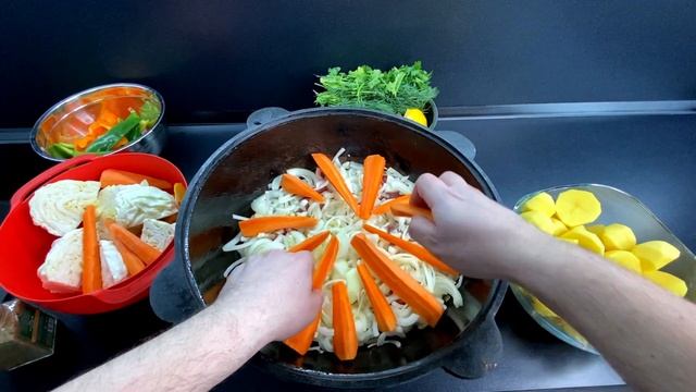 Дымляма. Классический рецепт в казане. Узбекская кухня смотреть онлайн