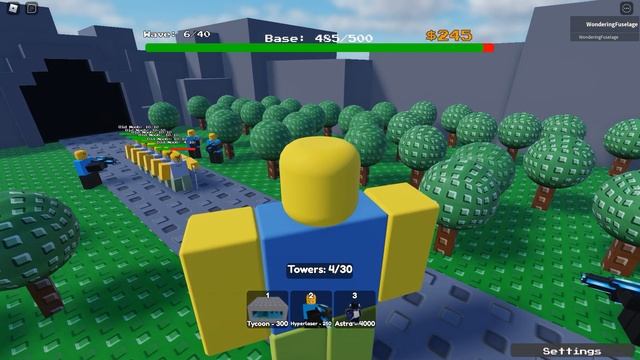 Roblox: Brick Defense - Old Roblox Style Tower Defense смотреть онлайн