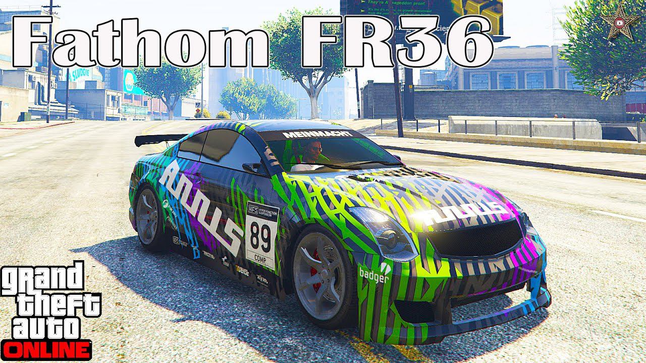 НОВЫЙ ДРИФТ FATHOM FR36 GT В GTA ONLINE (ТЮНИНГ И ОБЗОР ПО ФАНУ) смотреть онлайн