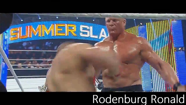 WWE SummerSlam 14 Brock Lesnar Vs John Cena Highlights