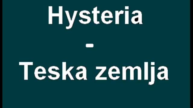 Histera - Teska zemlja смотреть онлайн