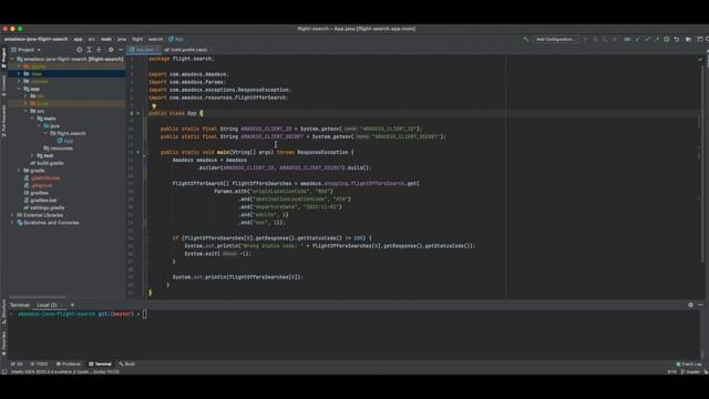 Getting Started with the Amadeus Java SDK смотреть онлайн