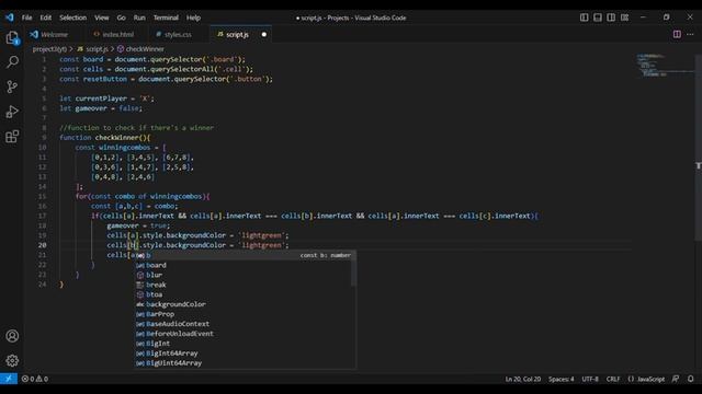 how to make Tic Tac Toe game using html, css, javascript | Reactjs | Deepti Hooda смотреть онлайн