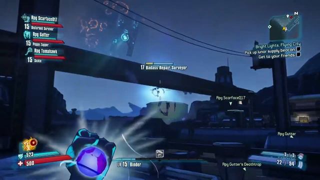 Borderlands 2 - 4 Player Playthrough - Ep 8 Getting Back To Sanctuary смотреть онлайн