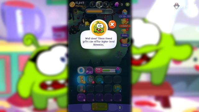 Om Nom: Merge Gameplay. Funny frog is again here! смотреть онлайн