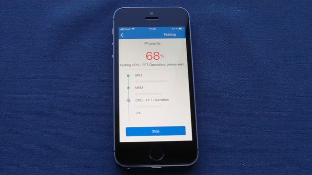 СКОЛЬКО НАБИРАЕТ Iphone 5s В AnTuTu BenchMark