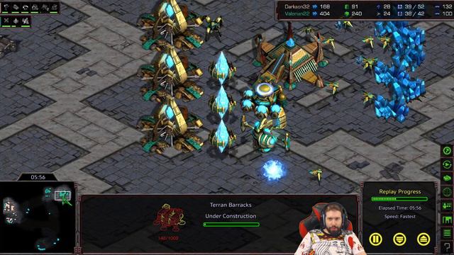 Starcraft Remastered ladder: EP 3 [TvP Marine tank first try] смотреть онлайн