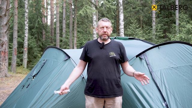 Кемпинговая Палатка Talberg Delta 6 смотреть онлайн