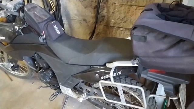 Новое стекло и проставки на руль для мотоцикла Racer Ranger RC300 GY8 смотреть онлайн