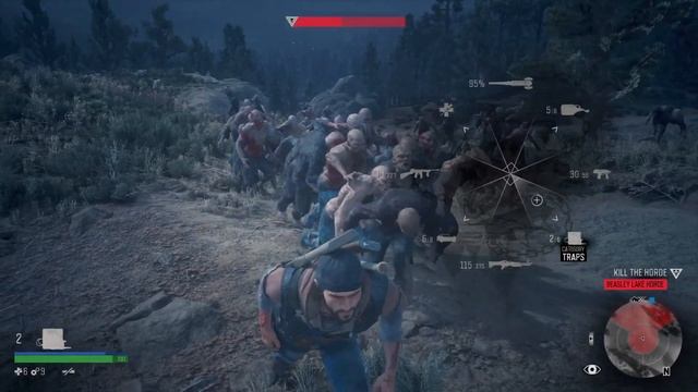 DAYS GONE - Proximity Bomb - Tip strategy for Beasley Lake Horde (hard difficulty) смотреть онлайн