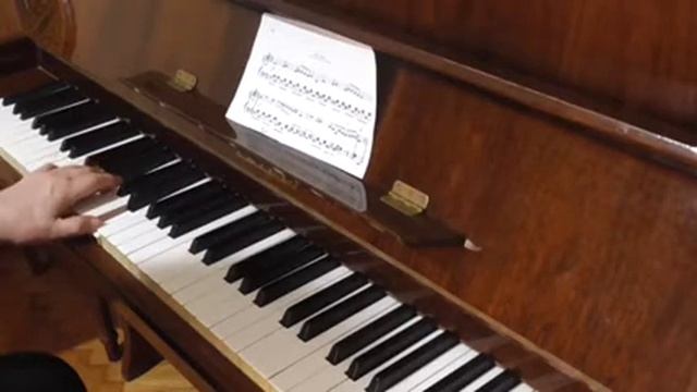 Разучиваем на ф-но:Катюша(облегчённый вариант) смотреть онлайн