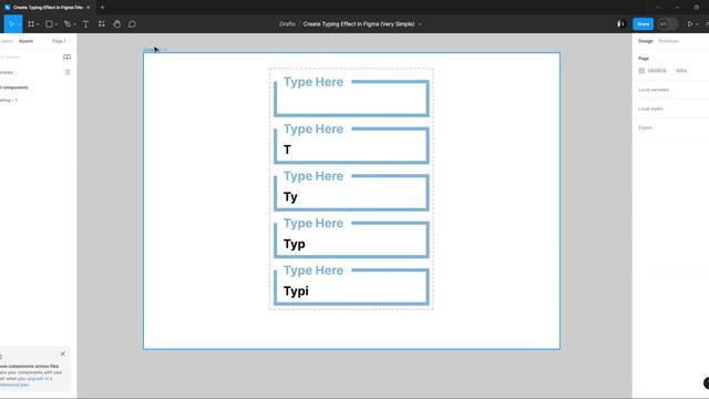 Create Advanced Typing Effect in 120 Seconds (Figma Tutorial) смотреть онлайн