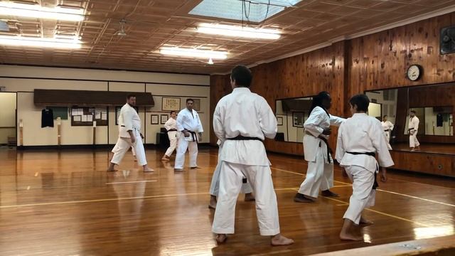 December 1, 2018, Philadelphia Shotokan Karate Club Training