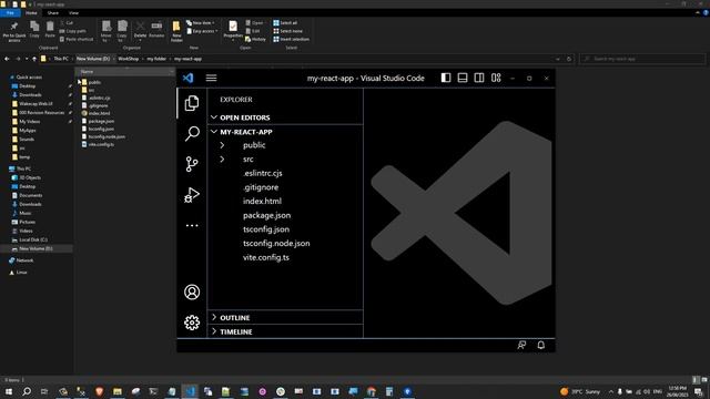 How to create a React app using TypeScript with Vitejs смотреть онлайн