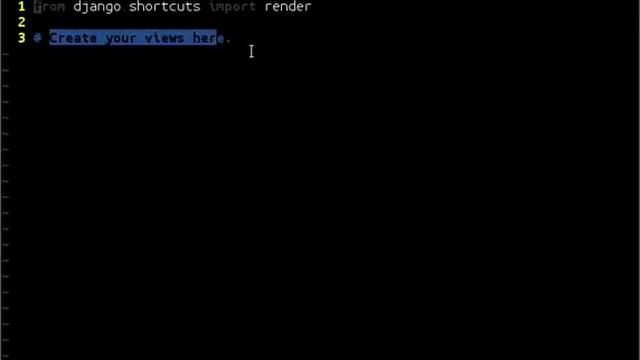 Пишем HelloWorld №1 на Django: вьюхи смотреть онлайн